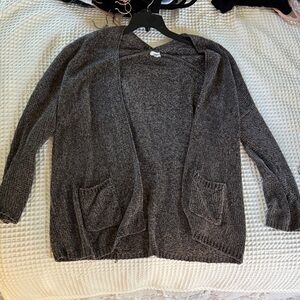 Eyeshadow size L long cozy Gray Women's Sweater